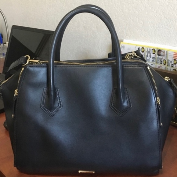 Rebecca Minkoff Black Perry Satchel